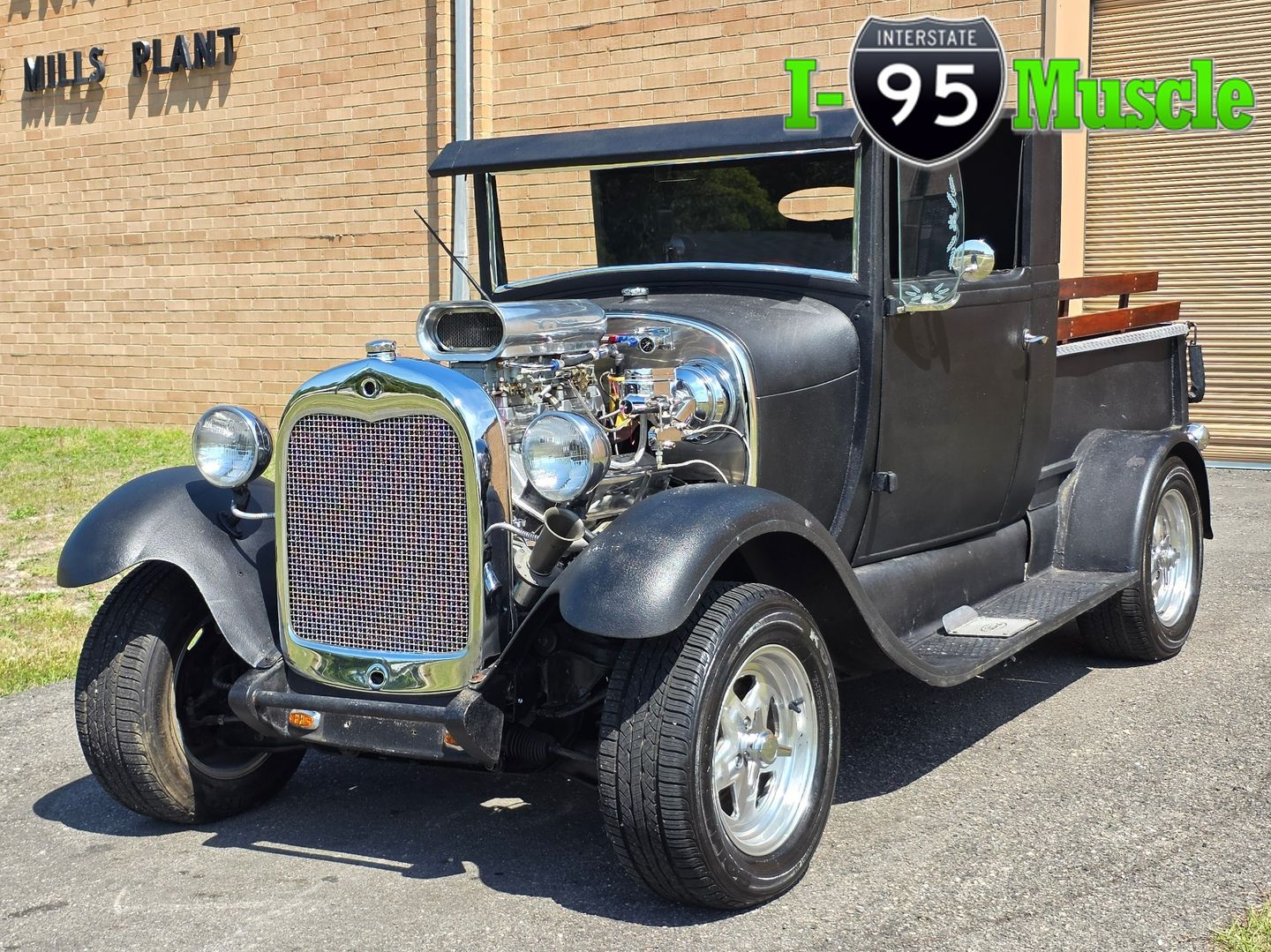 Black 1929 Ford Model A Sedan Automatic