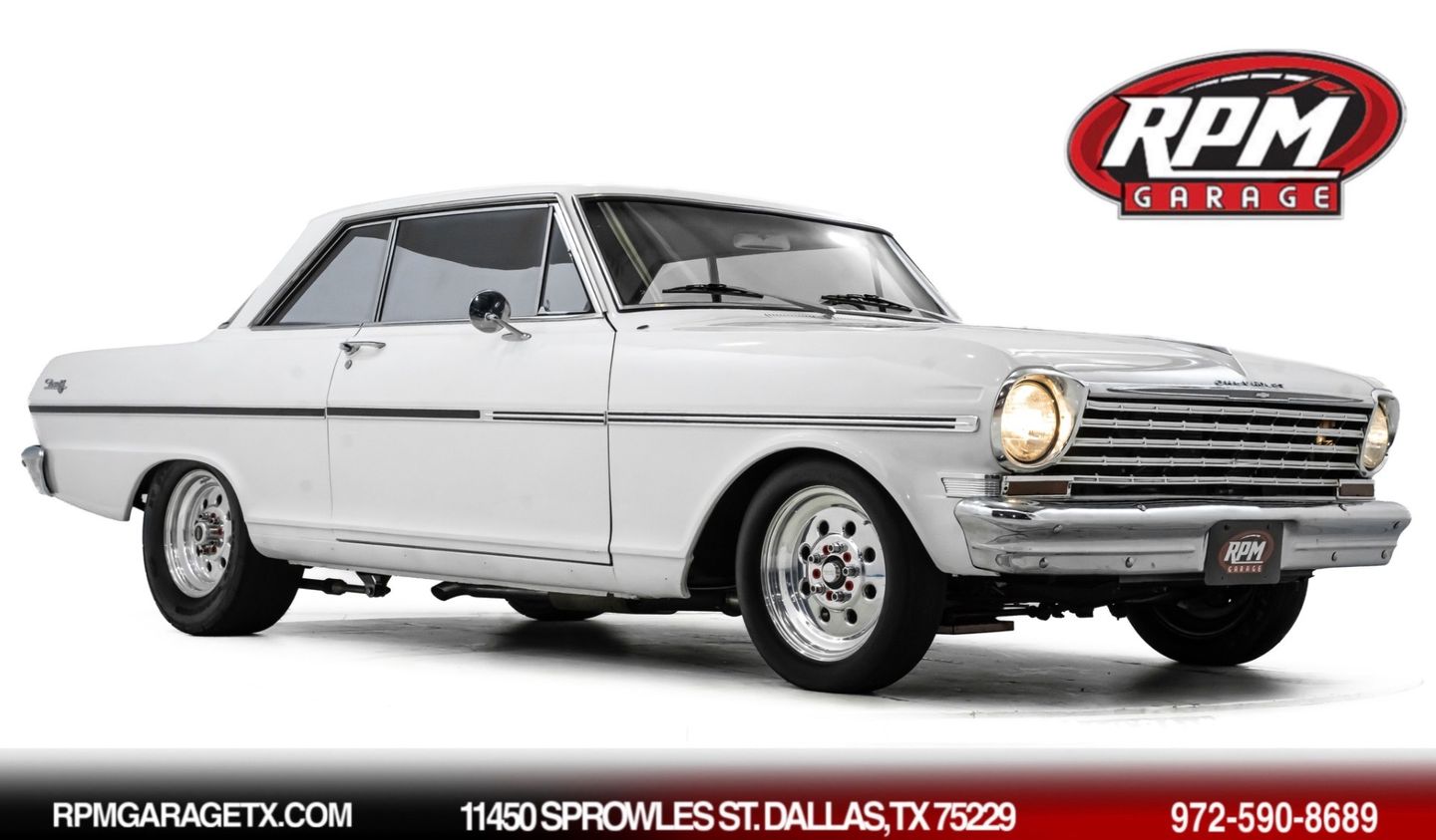 White 1963 Chevrolet Nova Sedan Automatic