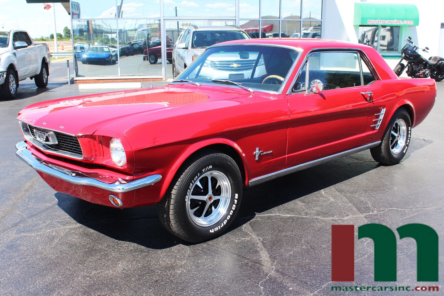 Signal Flare Red 1966 Ford Mustang Coupe Coupe Automatic