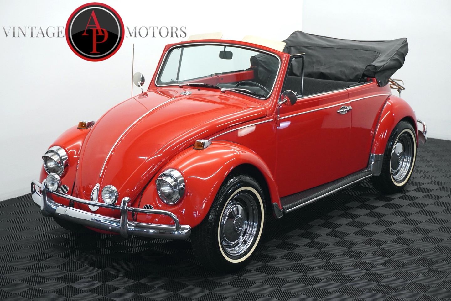 Red 1967 Volkswagen Beetle Hatchback  Manual