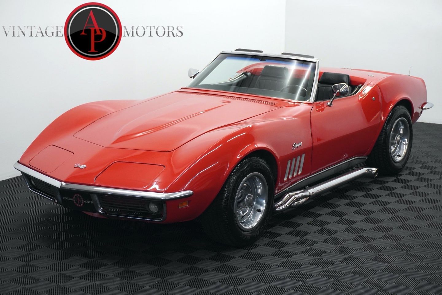 Red 1969 Chevrolet Corvette Coupe  Manual