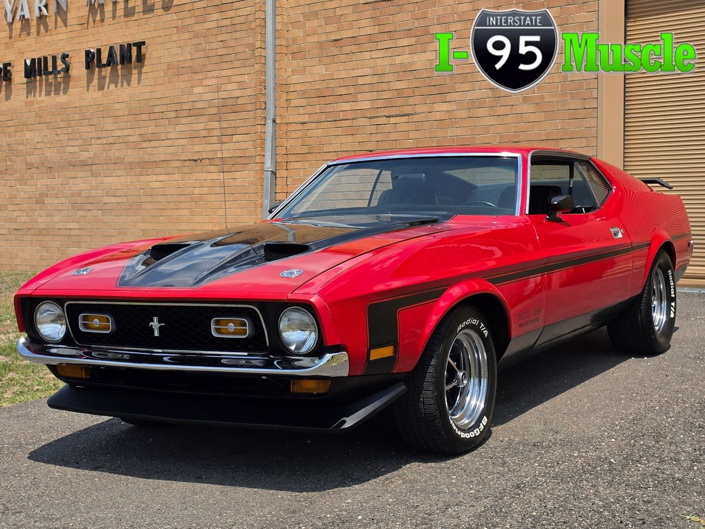 Red 1971 Ford Mustang Coupe Automatic