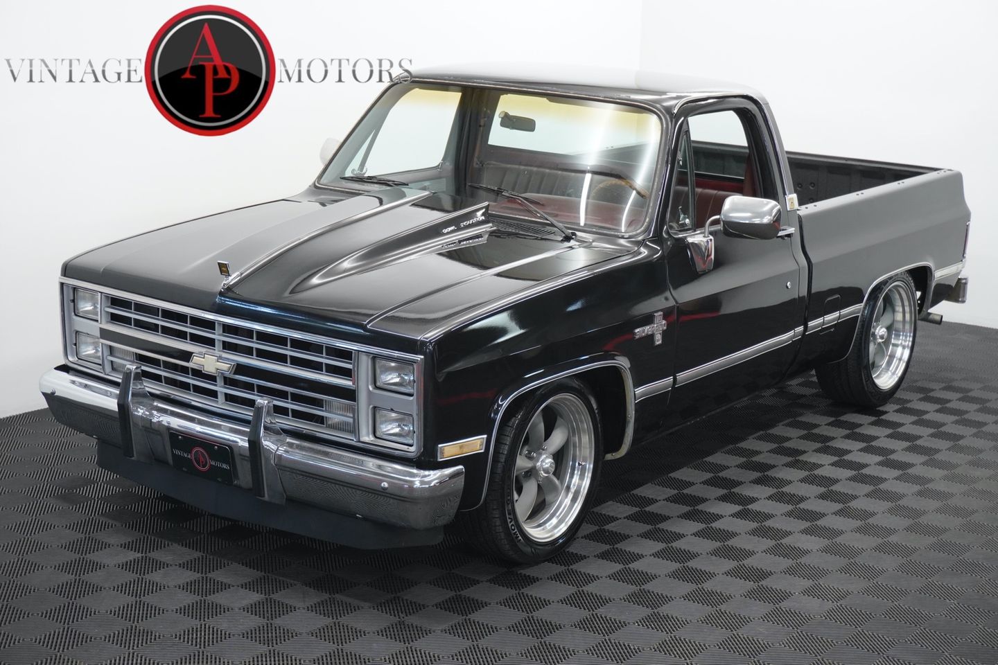 Black 1985 Chevrolet C/K 10 Pickup Truck Automatic