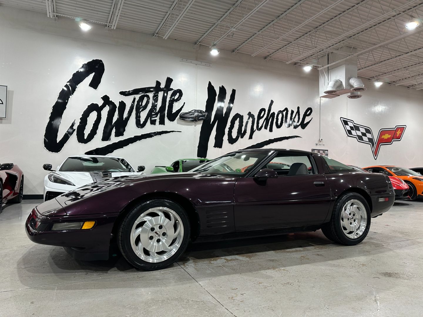 Purple 1994 Chevrolet Corvette Coupe RWD Coupe Rear-Wheel Drive Automatic