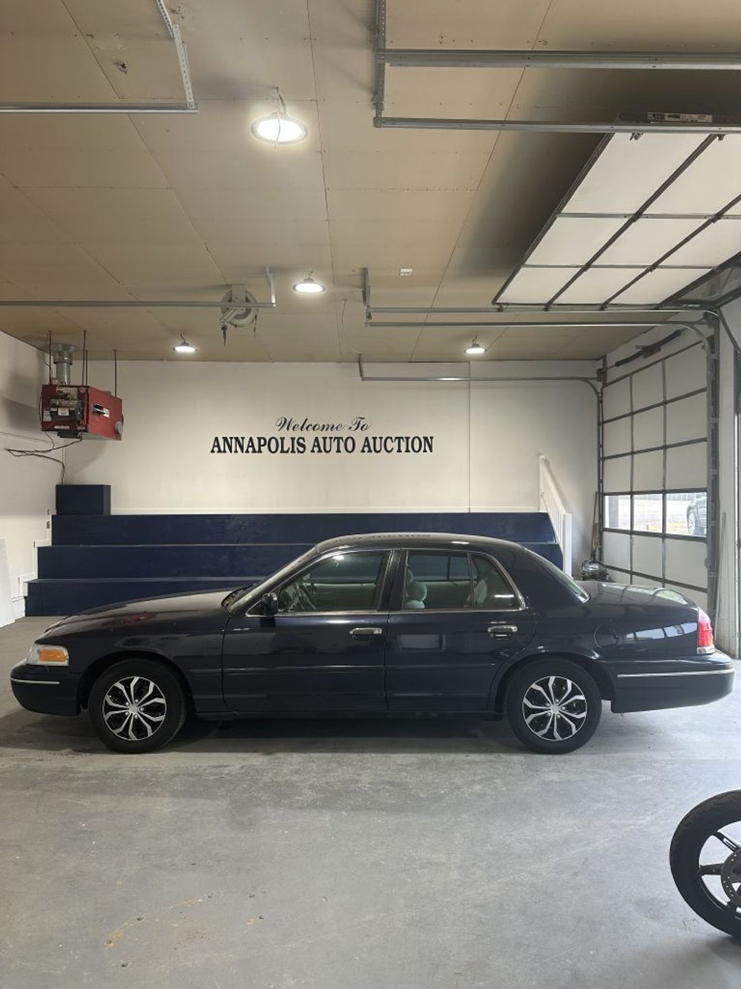Blue 1999 Ford Crown Victoria Sedan  Automatic