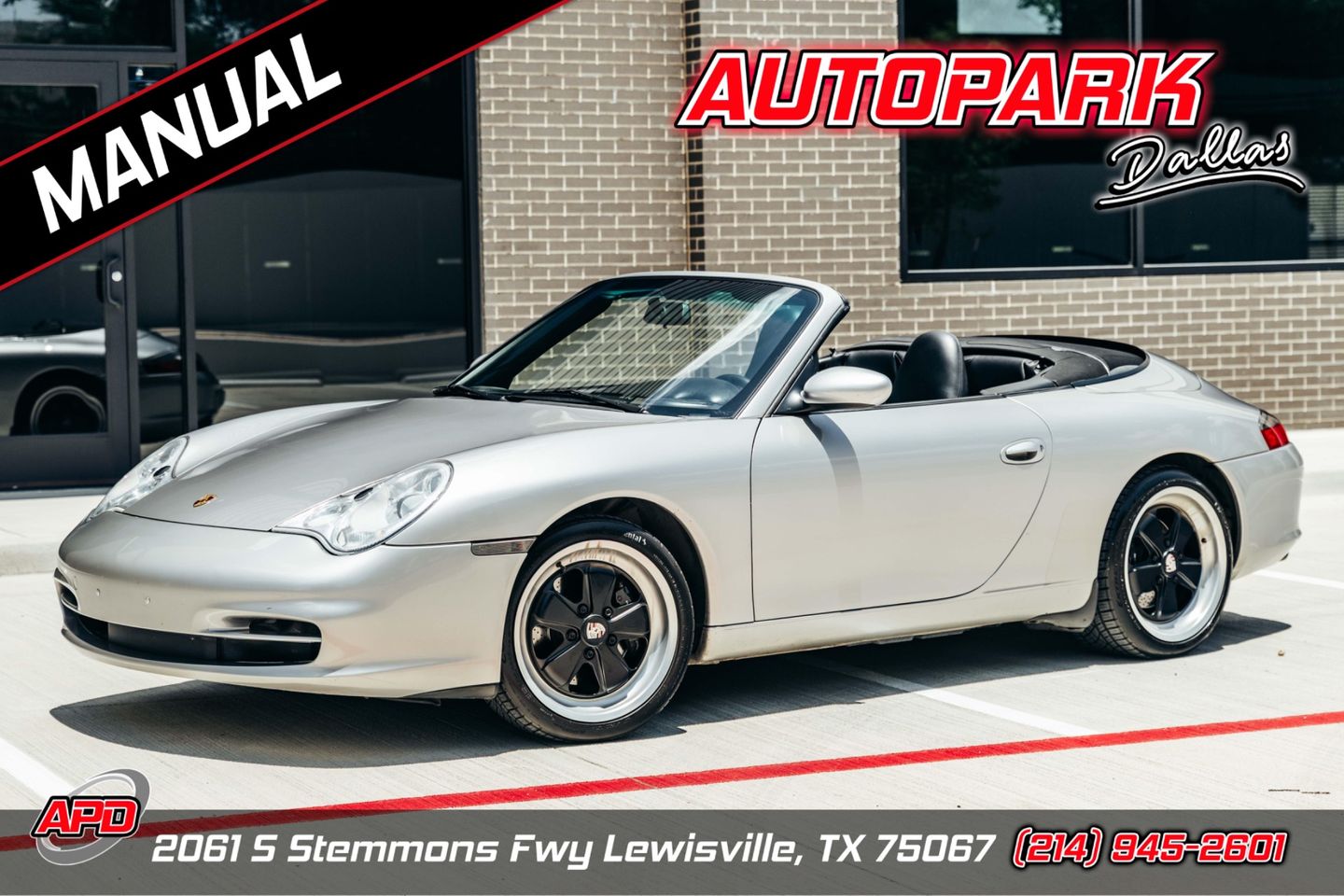 Arctic Silver Metallic 2002 Porsche 911 Coupe Manual