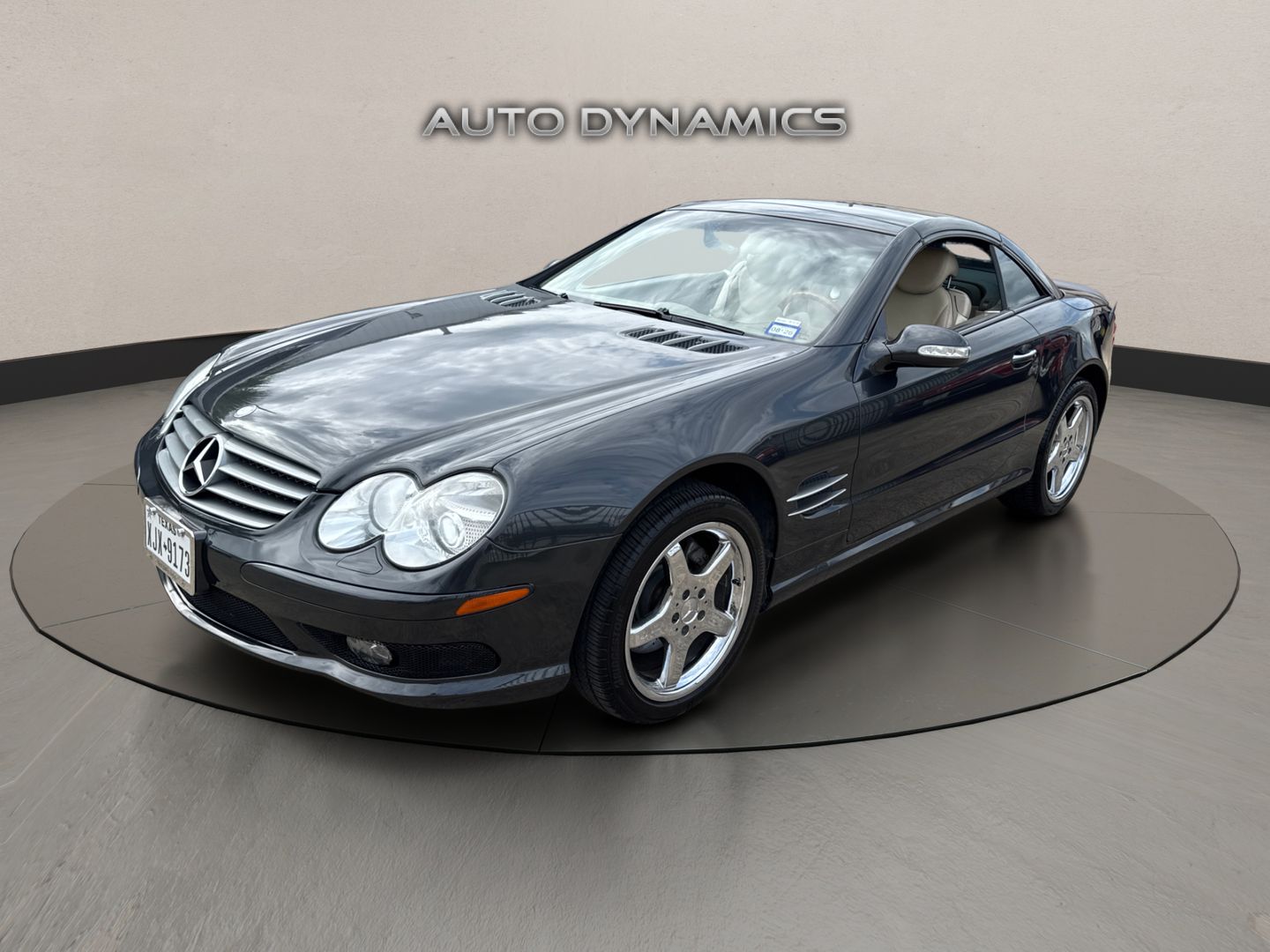 Black 2003 Mercedes-Benz SL-Class Convertible Rear-Wheel Drive Automatic