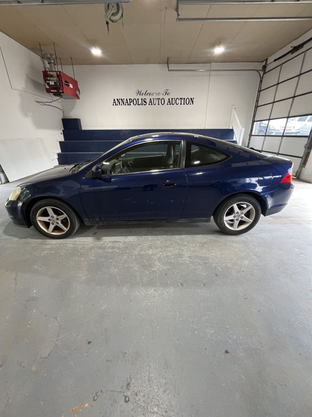 Blue 2004 Acura RSX Coupe Manual