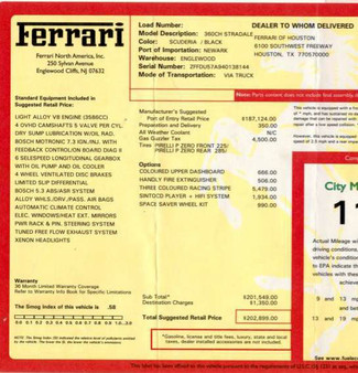 2004 Ferrari 360 Challenge Stradale Scottsdale, Arizona 72