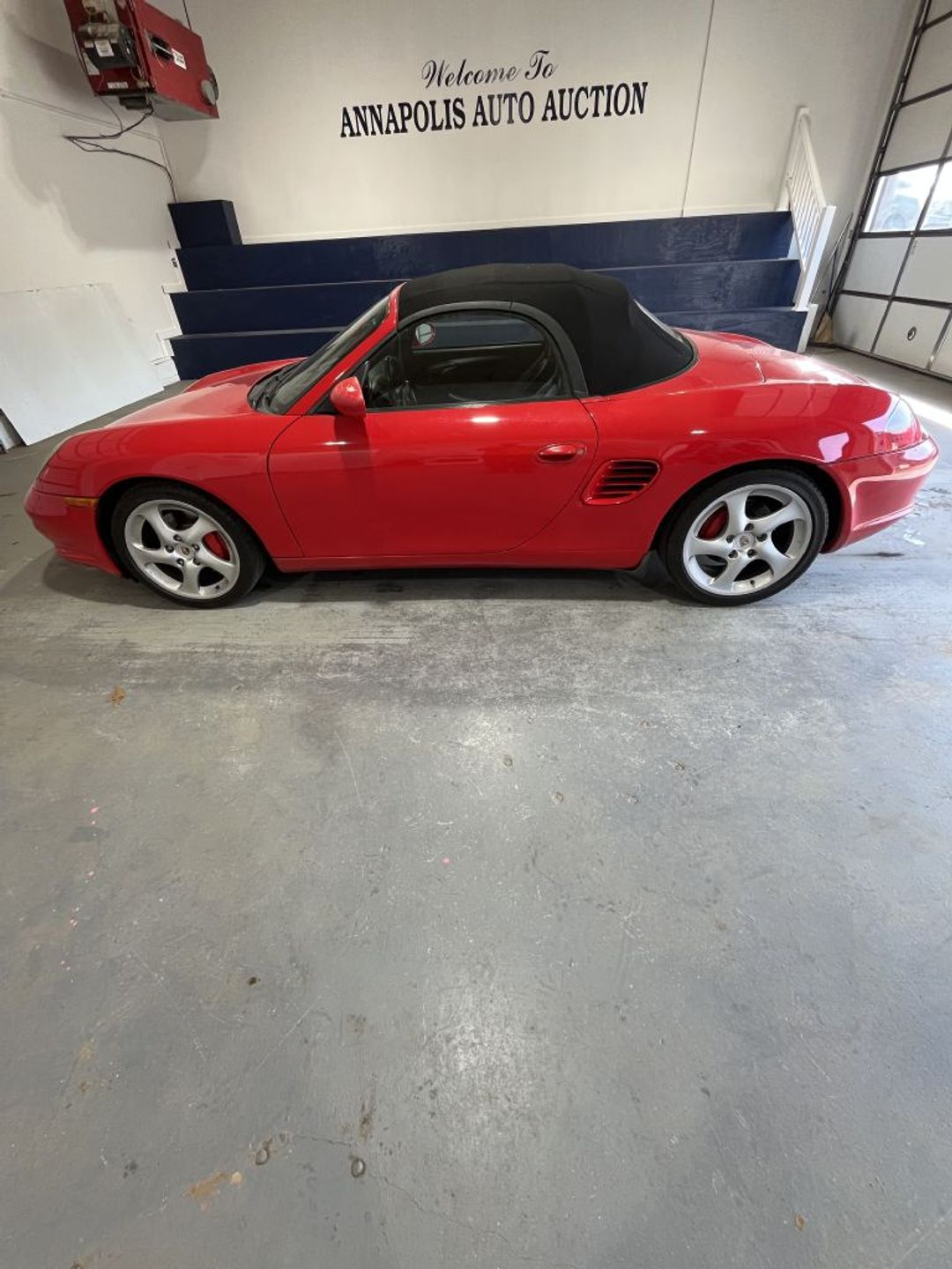 Red 2004 Porsche Boxster S Convertible Rear-Wheel Drive Automatic