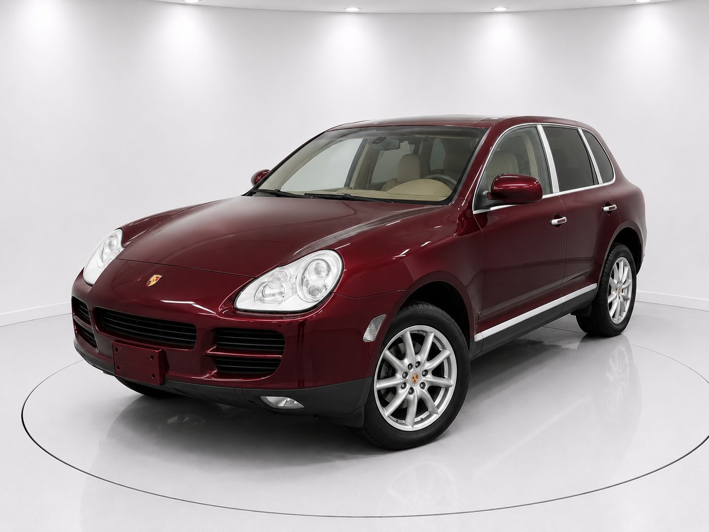 Red (Burgundy) 2004 Porsche Cayenne SUV / Crossover All-Wheel Drive Automatic