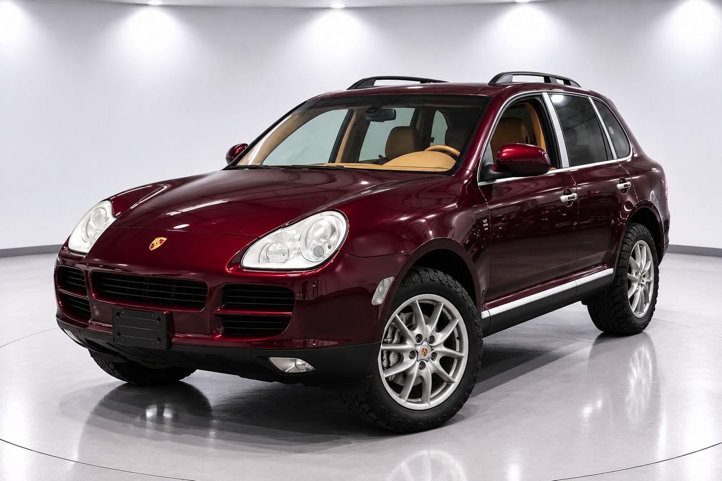 Red (Burgundy) 2004 Porsche Cayenne SUV / Crossover All-Wheel Drive Automatic