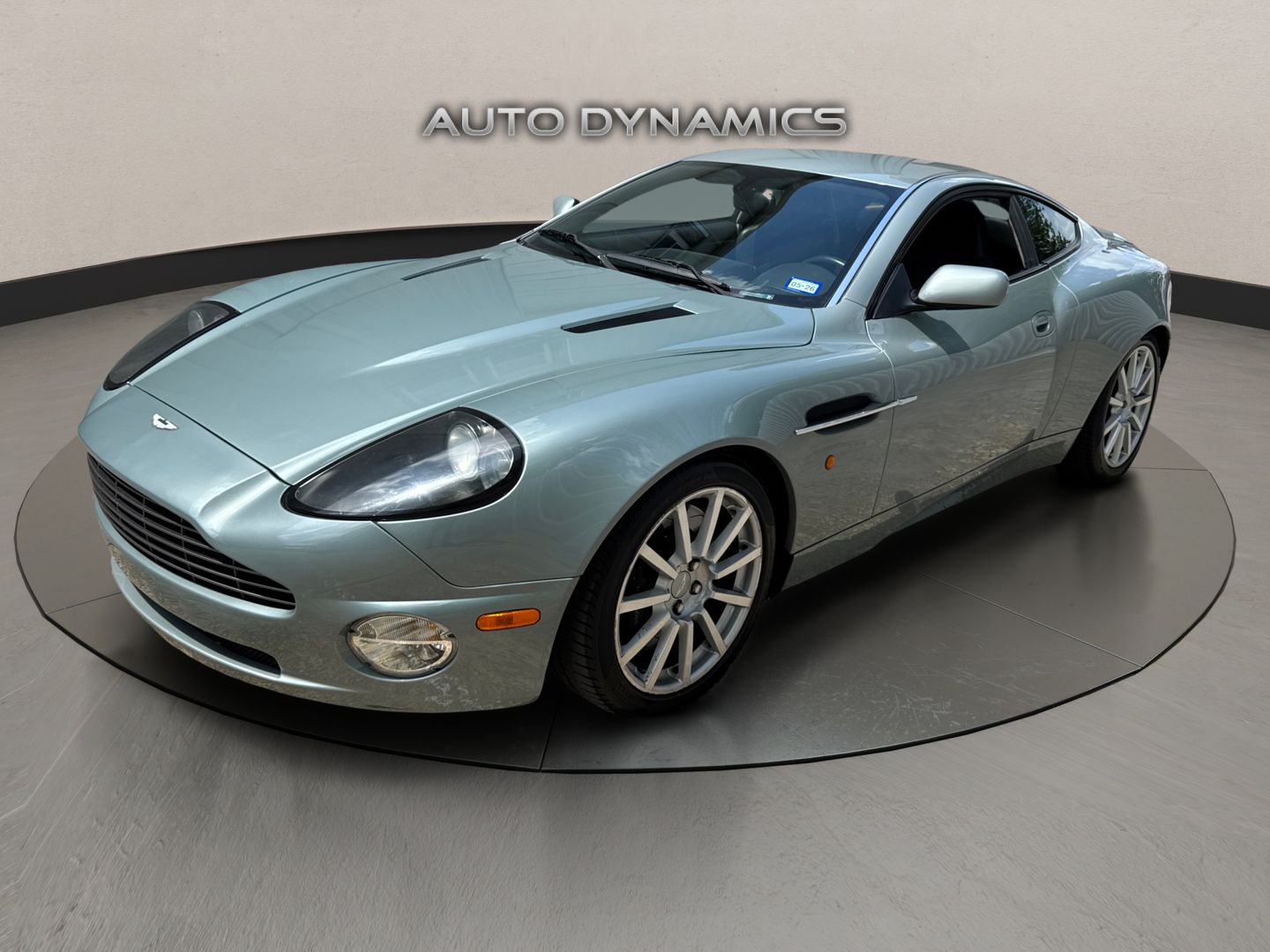 Gray 2005 Aston Martin V12 Vanquish Coupe Rear-Wheel Drive Automatic