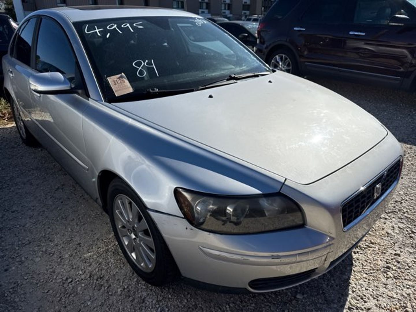 Silver 2005 Volvo S40 2.4i Sedan Front-Wheel Drive Automatic