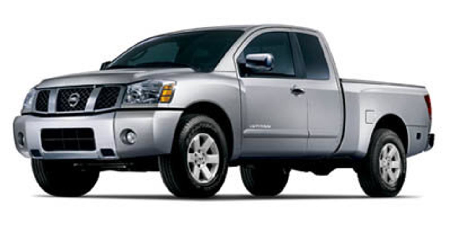 White 2006 Nissan Titan Pickup Truck Rear-Wheel Drive Automatic