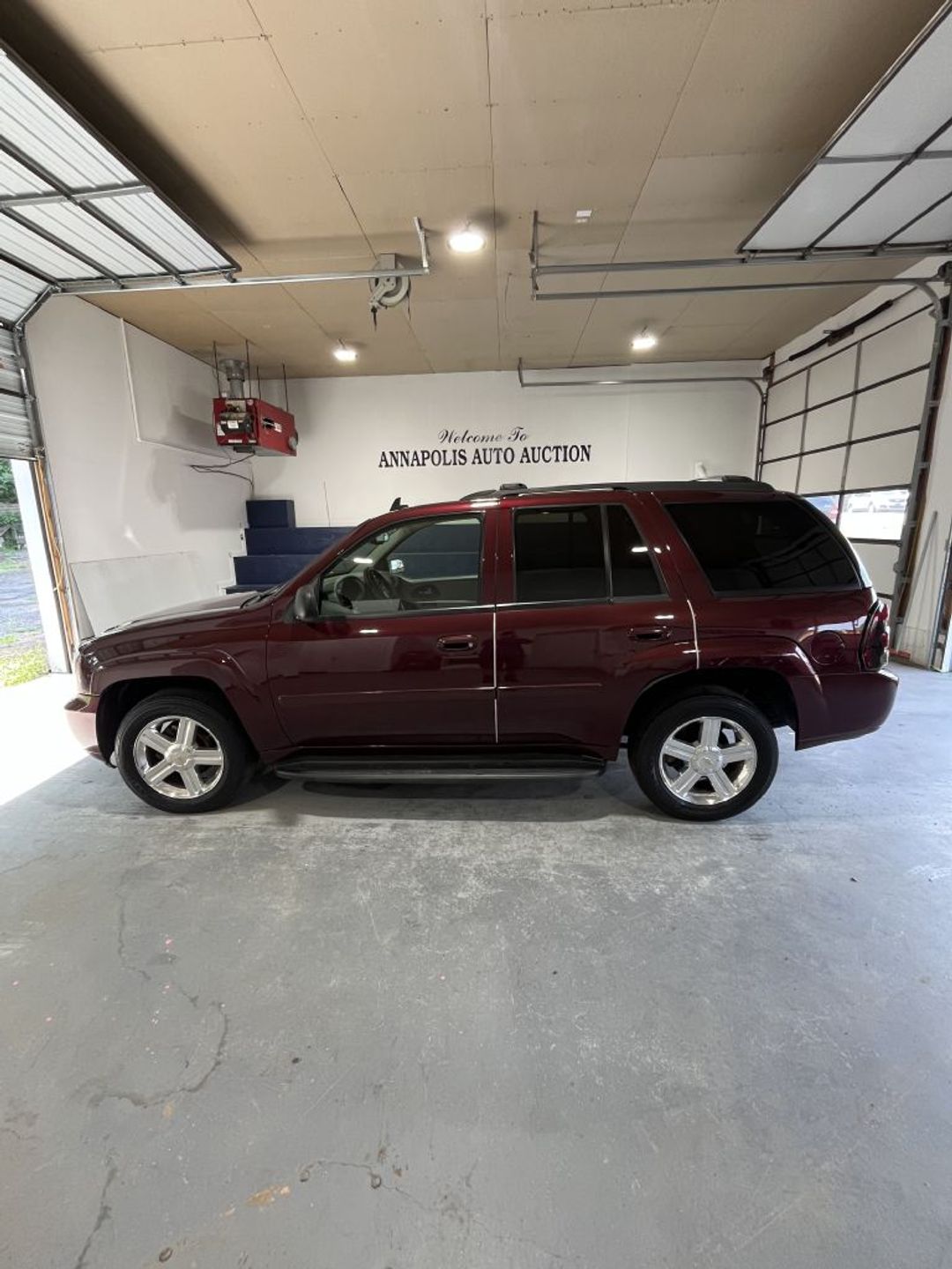 Red 2007 Chevrolet Trailblazer SUV / Crossover Four-Wheel Drive Automatic