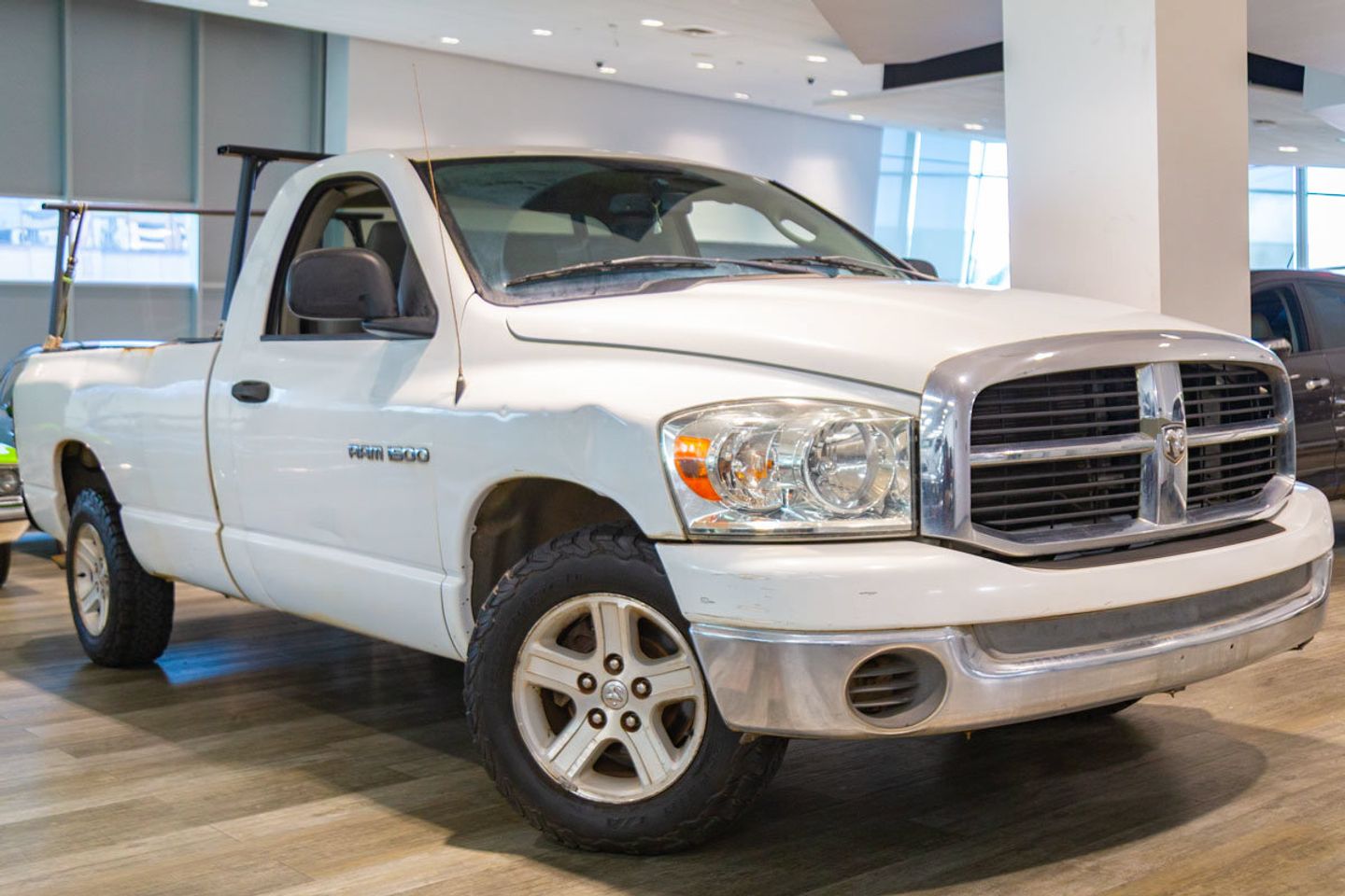 BRIGHT WHITE CLEA 2007 Dodge RAM 1500 Pickup Truck Rear-Wheel Drive Automatic