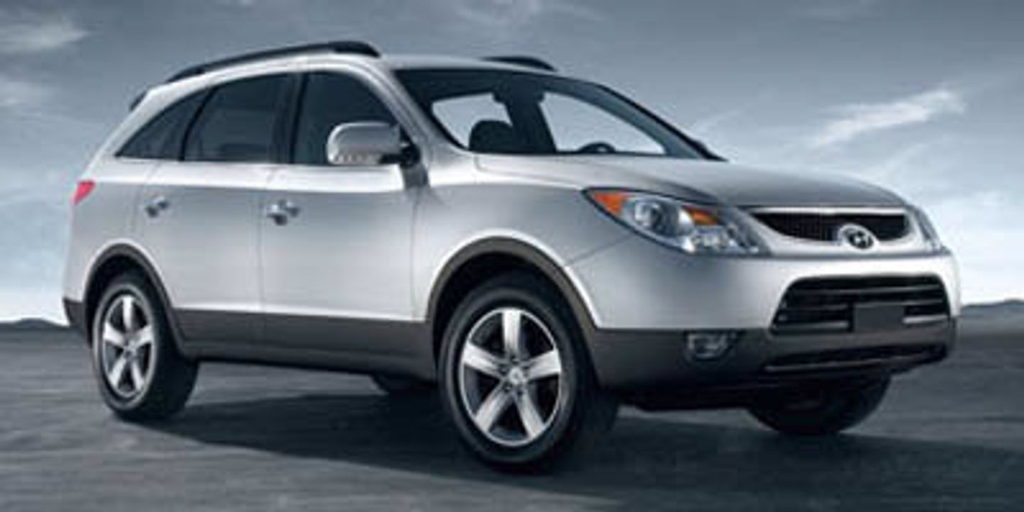 Blue Titanium 2007 Hyundai Veracruz SUV / Crossover Front-Wheel Drive Automatic
