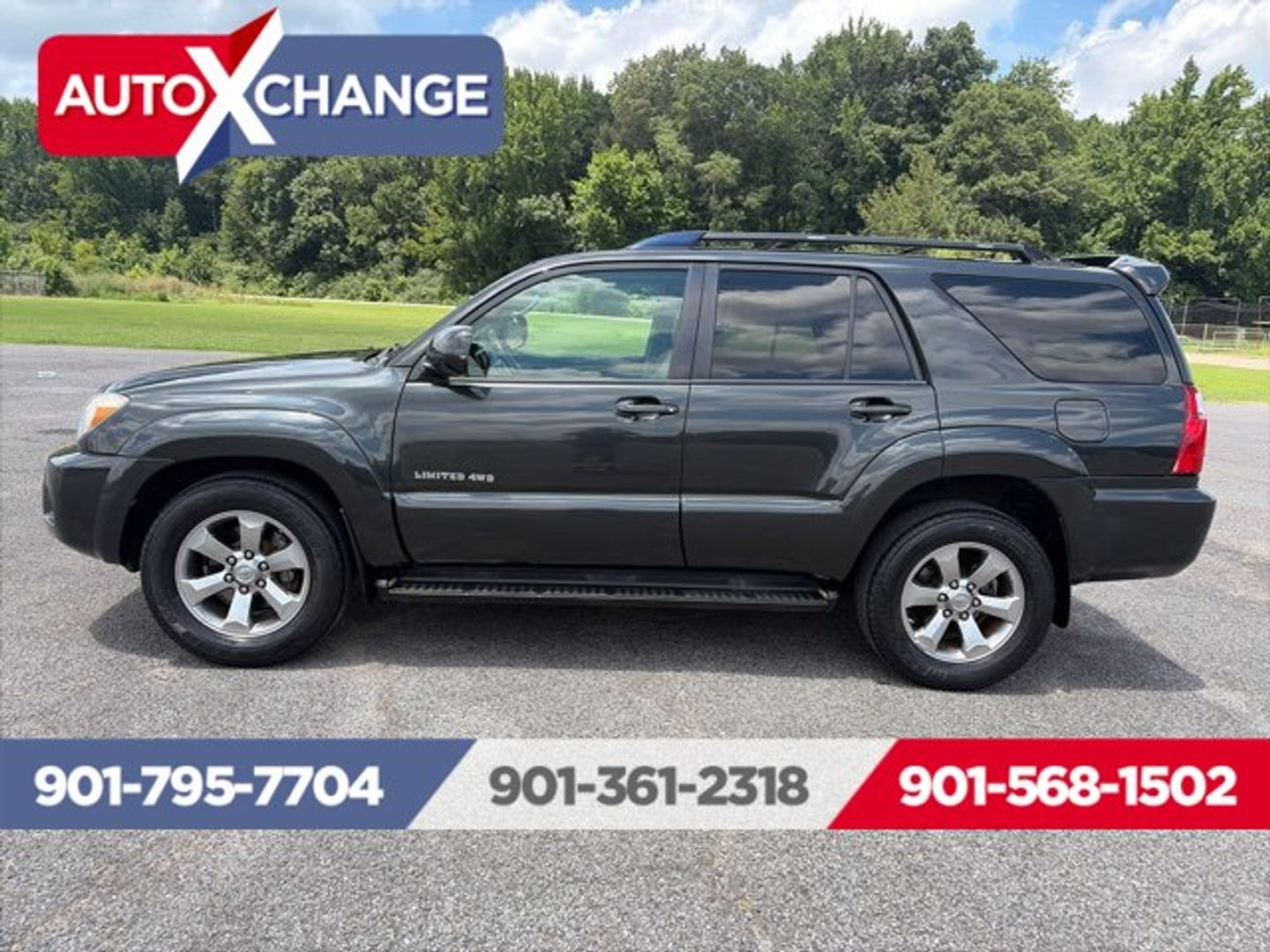 Black 2007 Toyota 4Runner SUV / Crossover Four-Wheel Drive Automatic