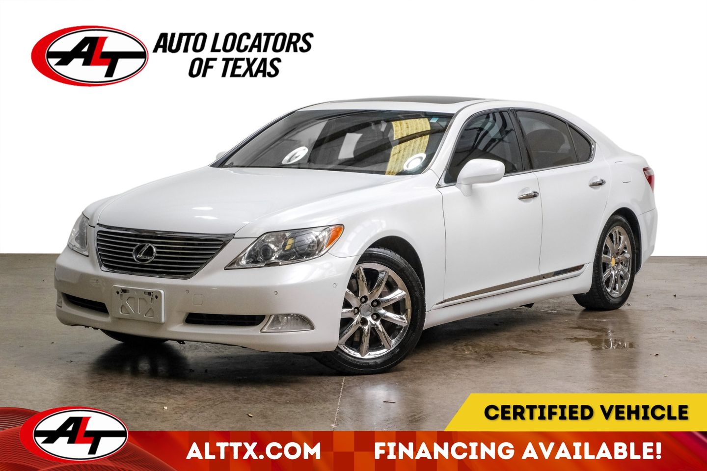 [077] Starfire Pearl 2008 Lexus LS 460 RWD Sedan Rear-Wheel Drive 8-Speed Automatic