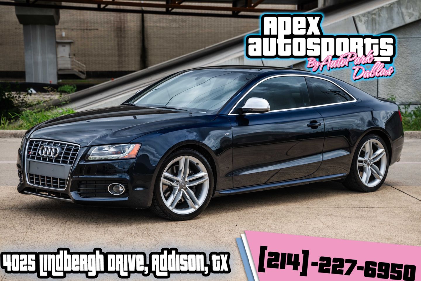 [5N5N] Sprint Blue Pearl Effect 2009 Audi S5 4.2 quattro Coupe AWD Coupe All-Wheel Drive Automatic