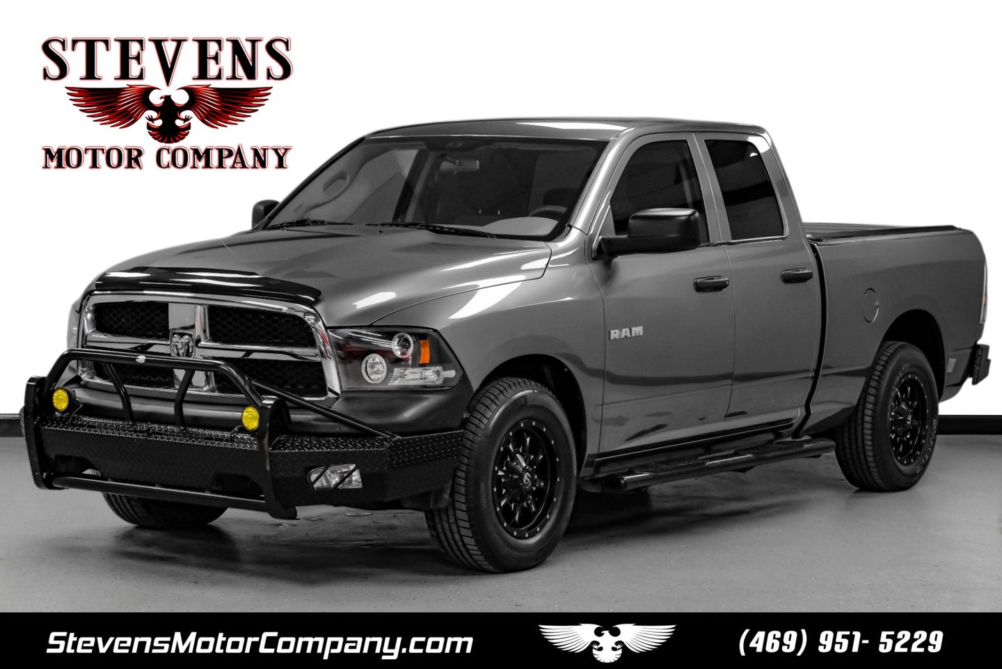 Gray 2009 Dodge RAM 1500 Pickup Truck 4X2 Automatic