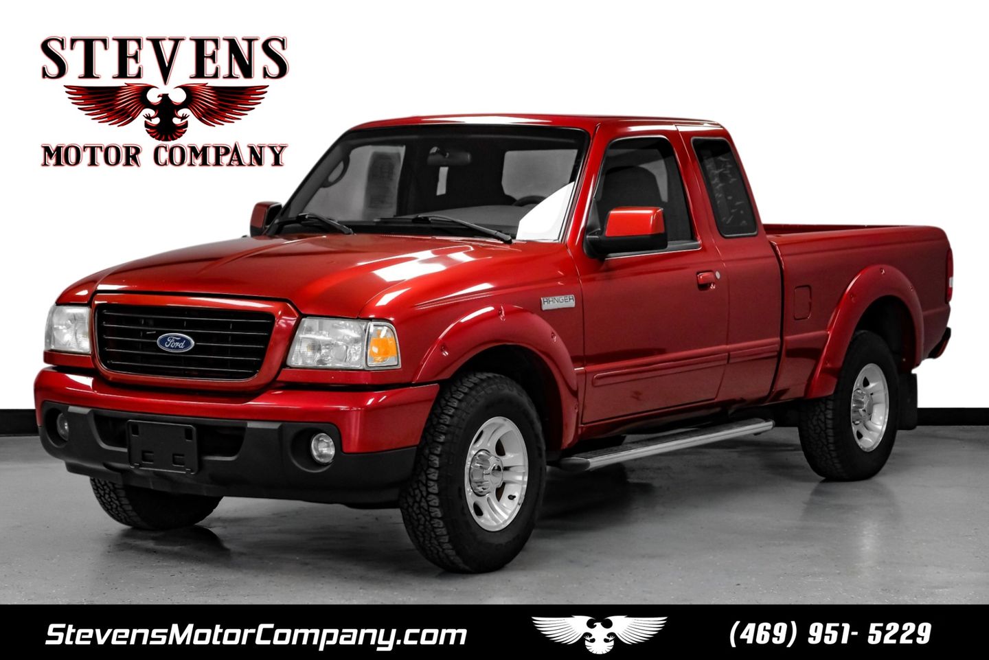 [G2] Redfire Clearcoat Metallic 2009 Ford Ranger Pickup Truck 4X2 Automatic