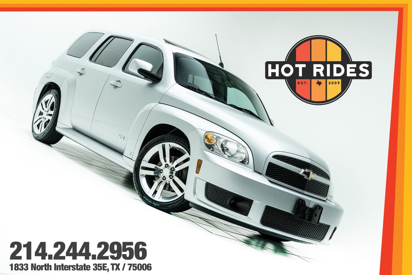 [GAN] Silver Ice Metallic 2010 Chevrolet HHR Wagon Front-Wheel Drive Automatic