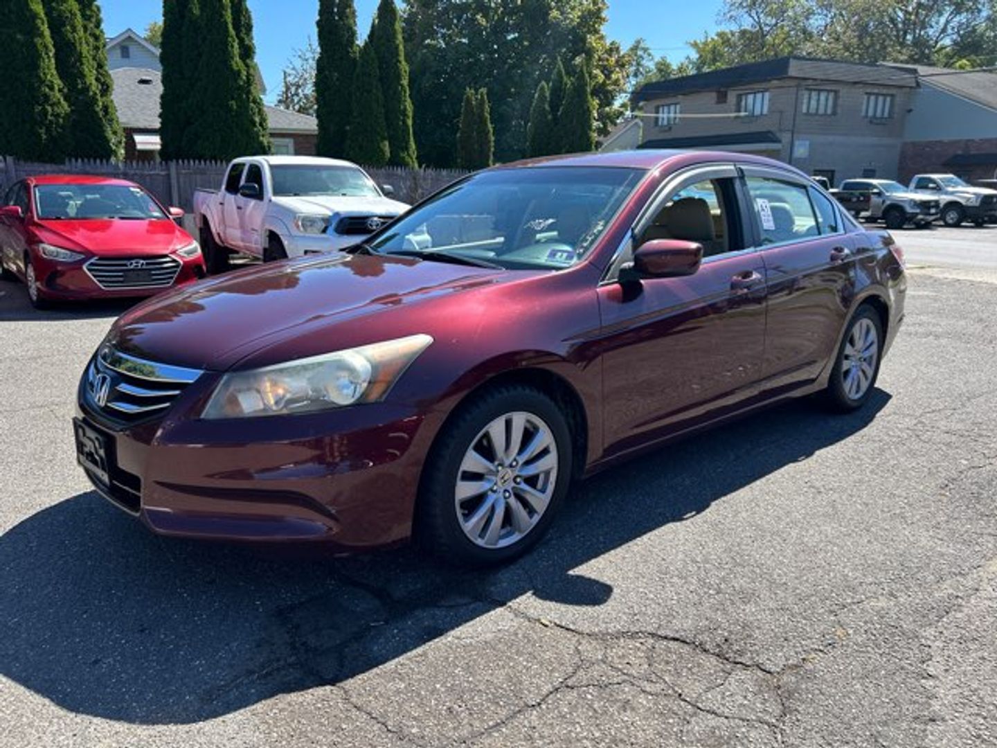 Basque Red Pearl 2011 Honda Accord Sedan Front-Wheel Drive Automatic