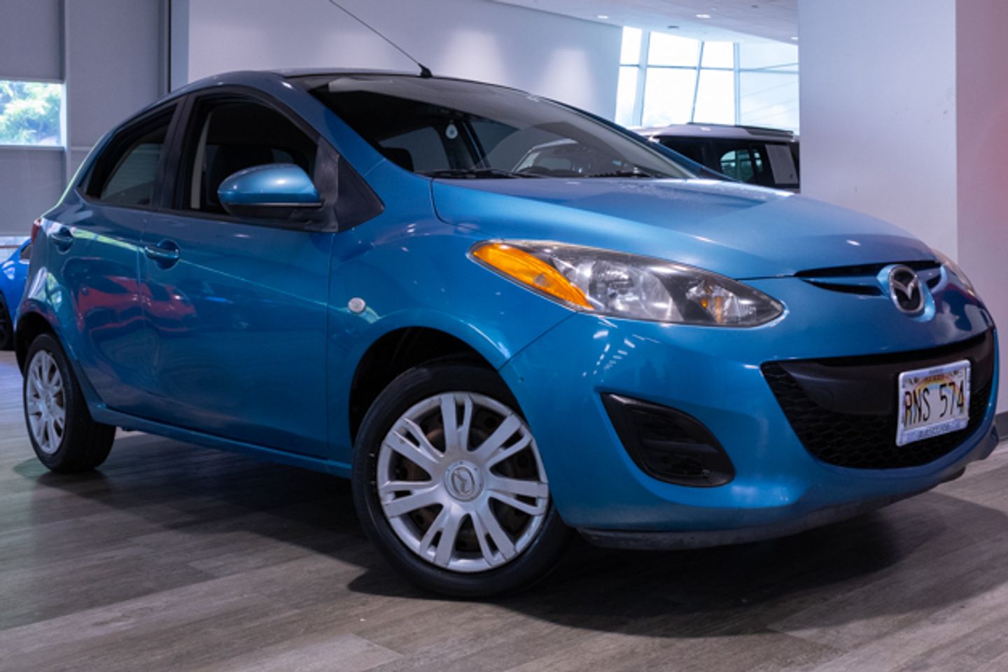 Aquatic Blue Mica 2011 Mazda MAZDA2 Sport Hatchback Front-Wheel Drive Automatic