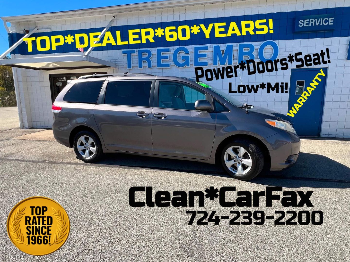 2012 Toyota Sienna LE 8-Passenger