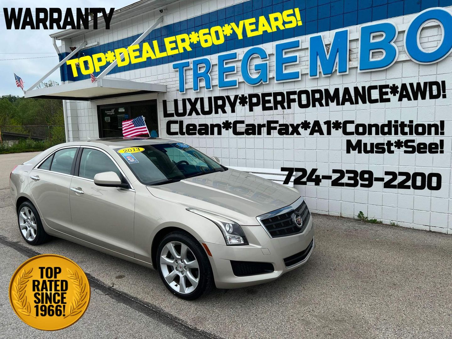2013 Cadillac ATS 2.0T AWD
