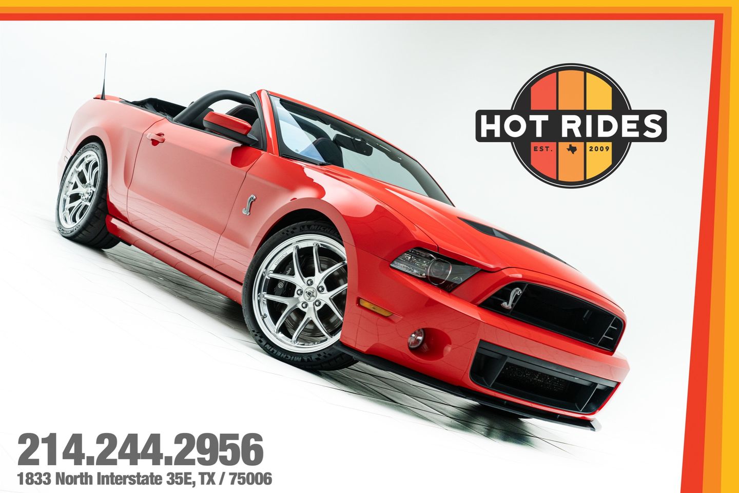 2013 Ford Mustang Shelby GT500 Convertible RWD