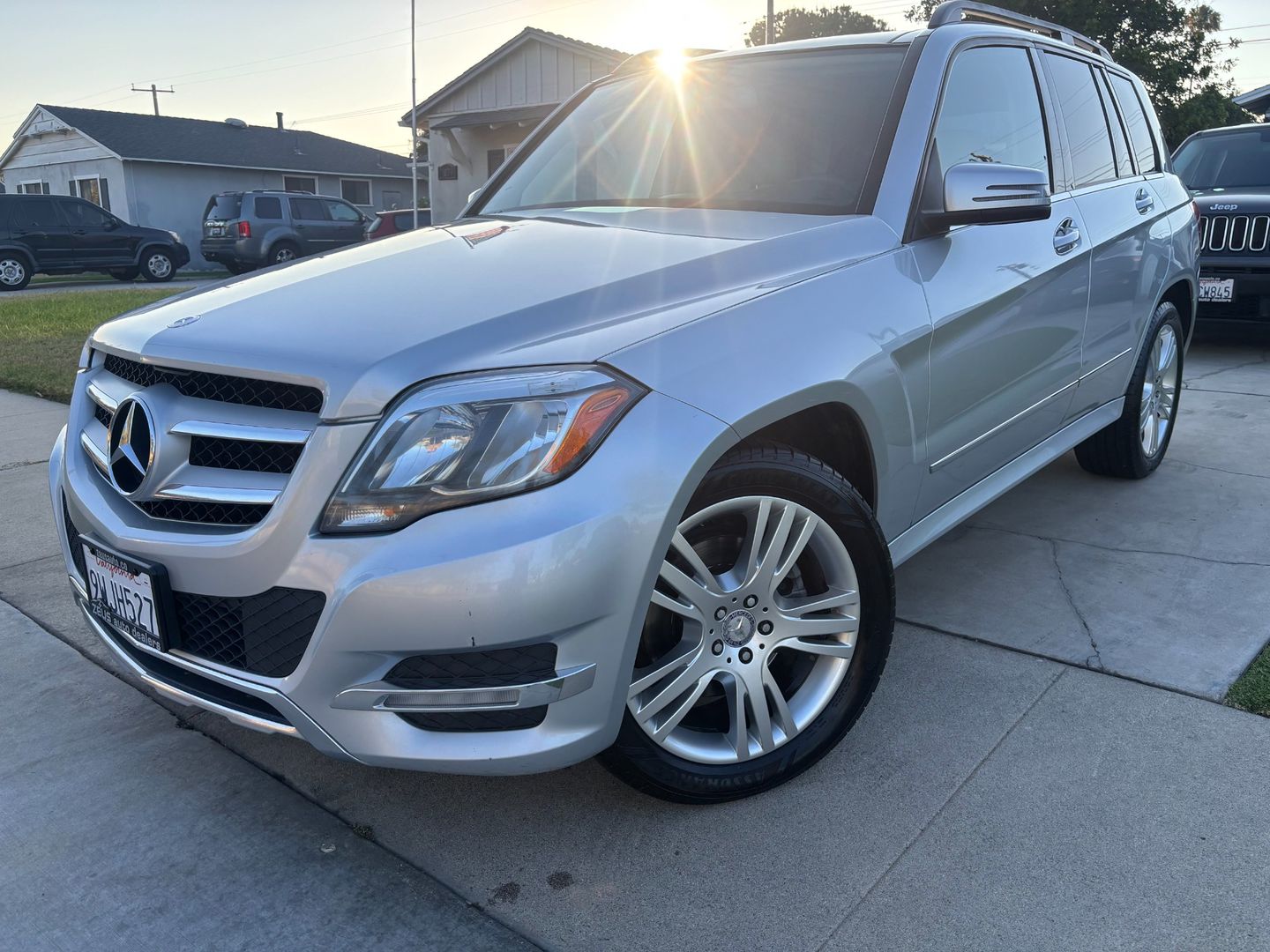 Iridium Silver Metallic 2013 Mercedes-Benz GLK SUV / Crossover All-Wheel Drive Automatic
