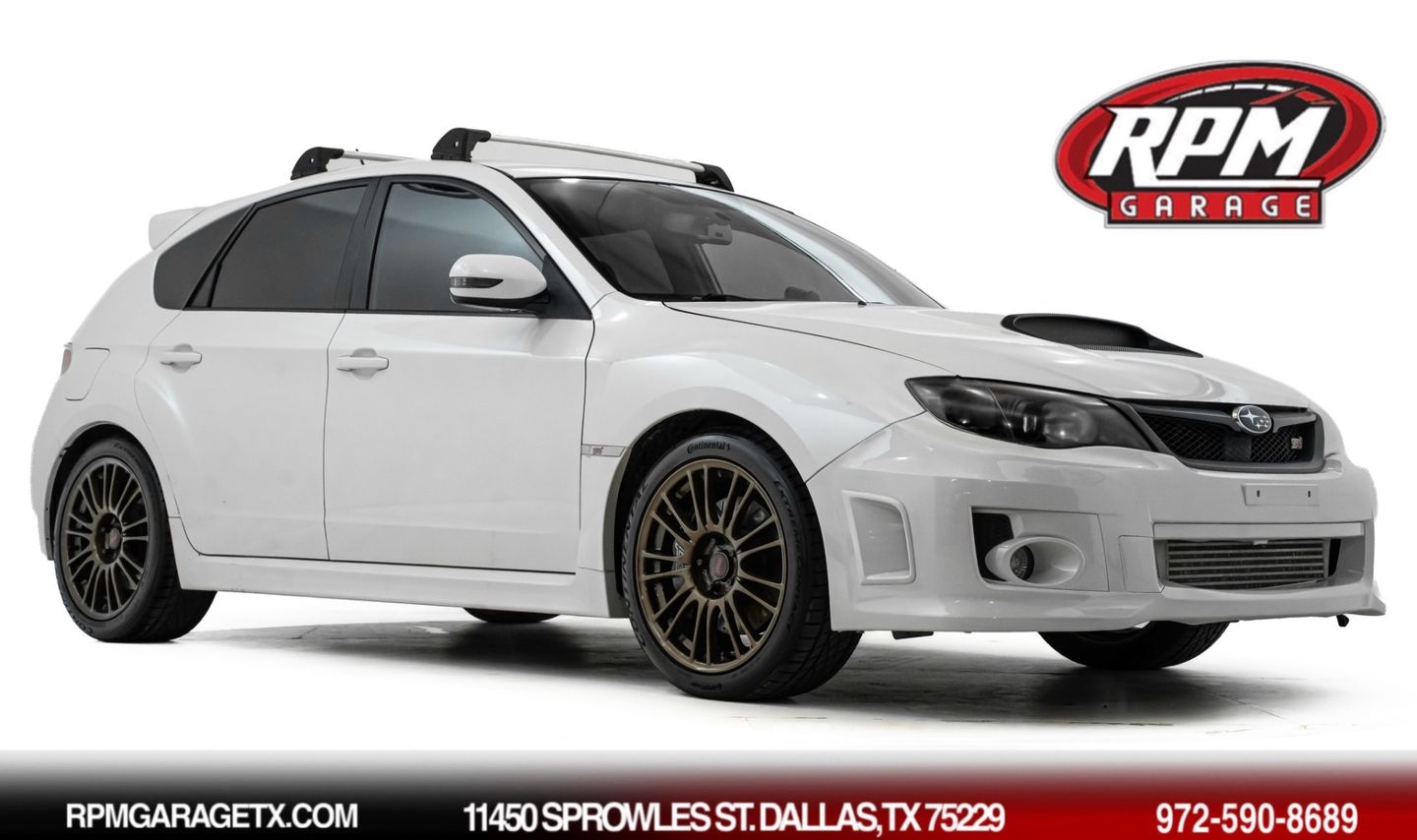 White 2013 Subaru Impreza WRX STI Hatchback AWD Hatchback All-Wheel Drive Manual