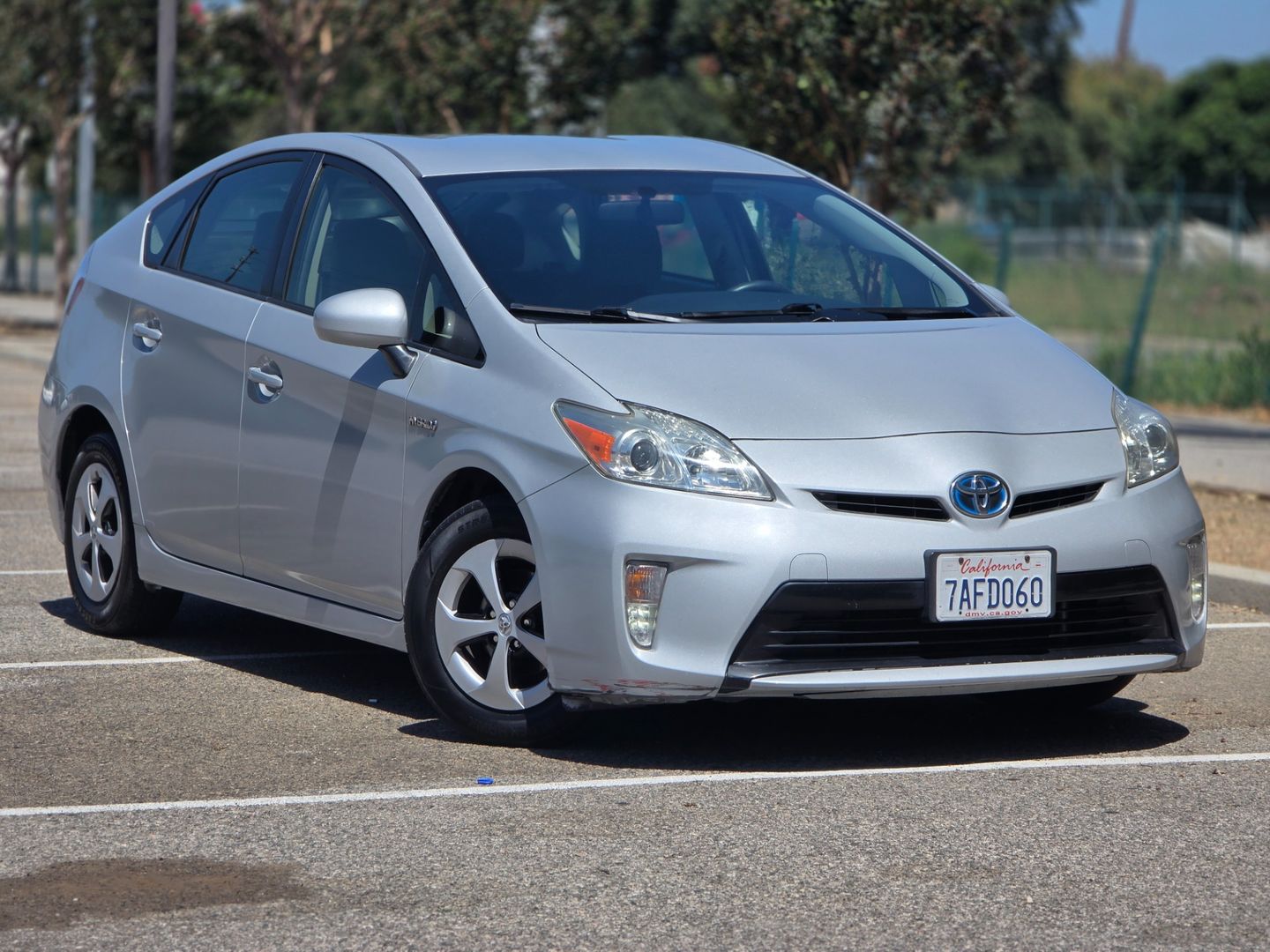 Silver 2013 Toyota Prius Two Hatchback Front-Wheel Drive Automatic