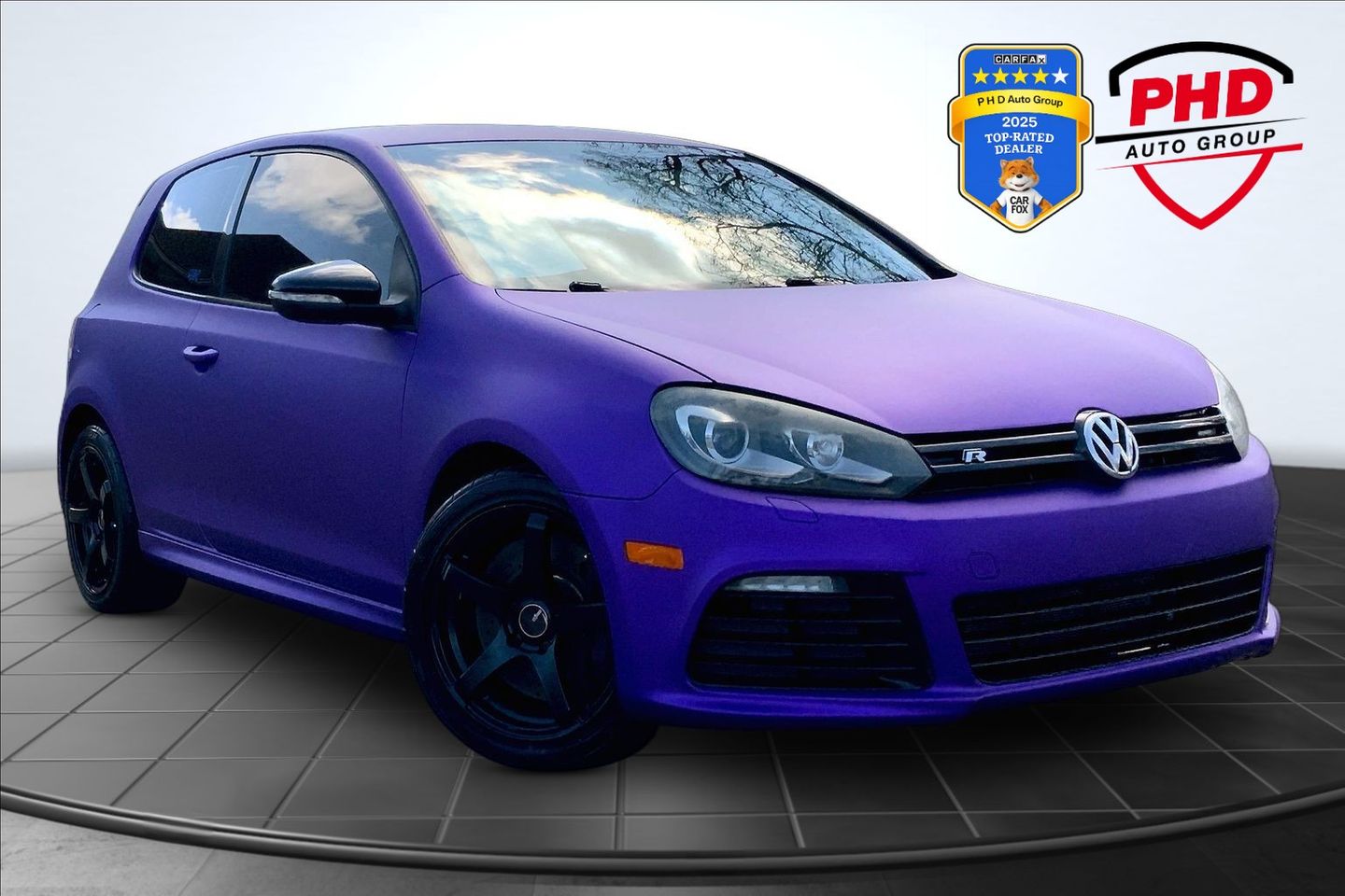 Purple 2013 Volkswagen Golf R 2-Door AWD Hatchback All-Wheel Drive Manual