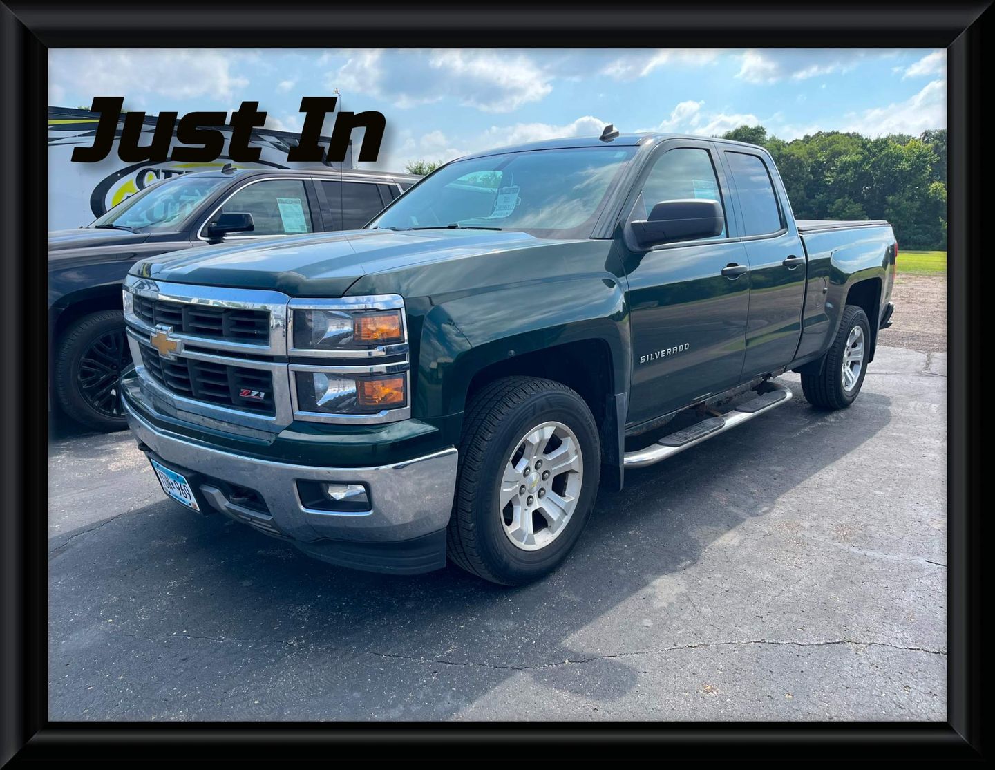 [G7J] Rainforest Green Metallic 2014 Chevrolet Silverado 1500 Pickup Truck Four-Wheel Drive Automatic