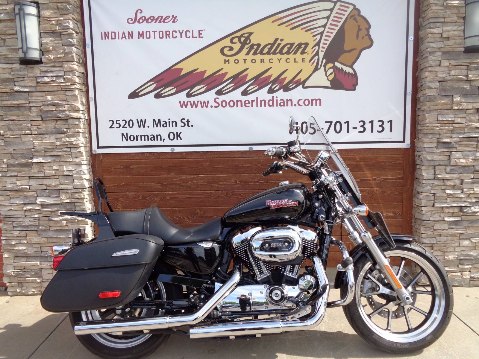 2014 Harley Davidson Sportster 1200 Super Low Oklahoma Action PowerSports