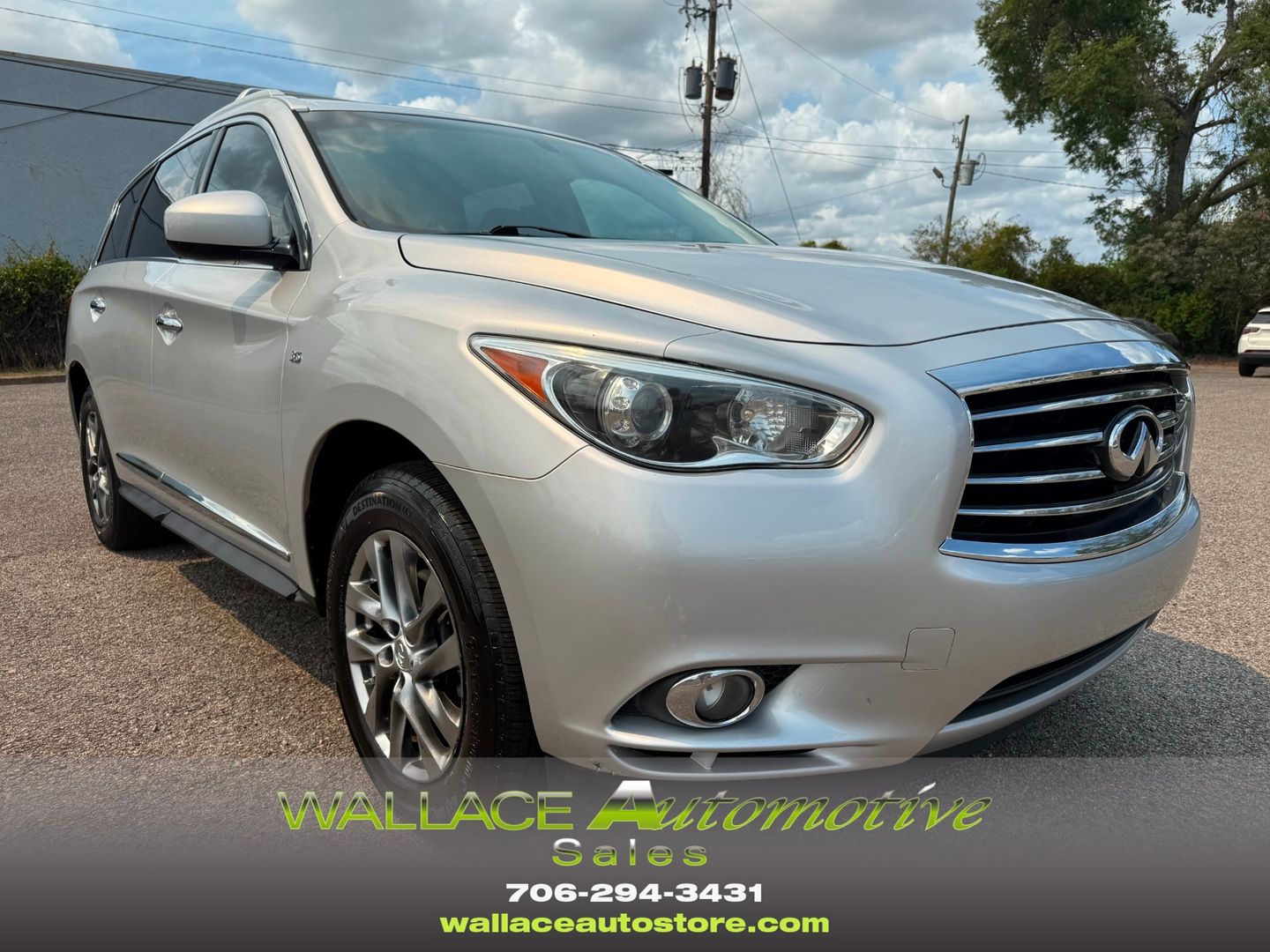 Gray ([K23] Liquid Platinum) 2014 INFINITI QX60 AWD SUV / Crossover All-Wheel Drive Automatic