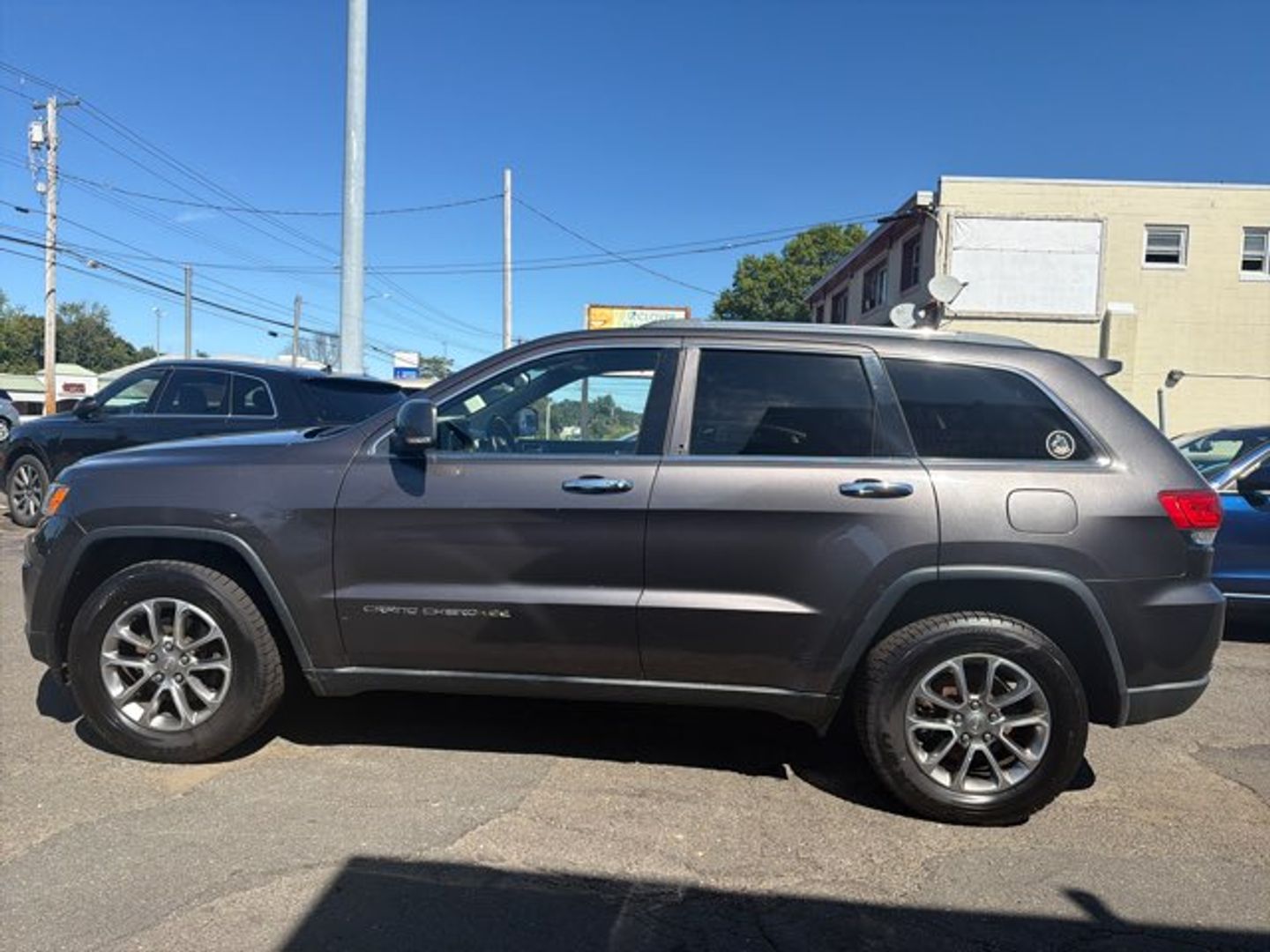 Gray ([PAR] Maximum Steel Metallic Clear Coat) 2014 Jeep Grand Cherokee SUV / Crossover Four-Wheel Drive Automatic