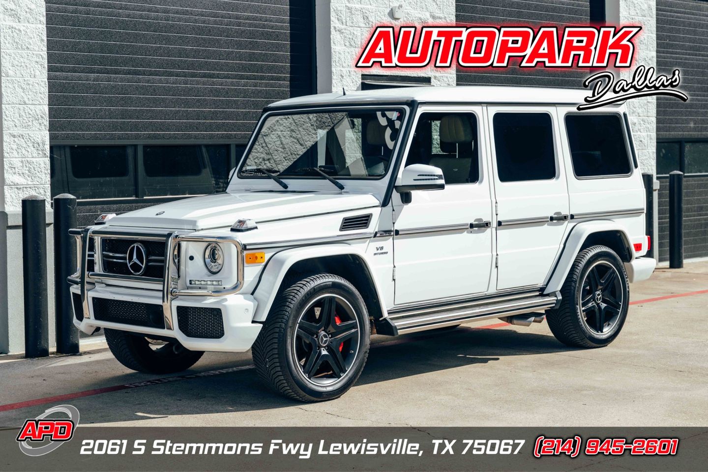 [149] Polar White 2014 Mercedes-Benz G-Class SUV / Crossover All-Wheel Drive Automatic