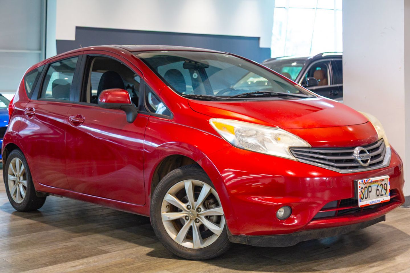 Red Brick Metallic 2014 Nissan Versa Note Hatchback Front-Wheel Drive Automatic