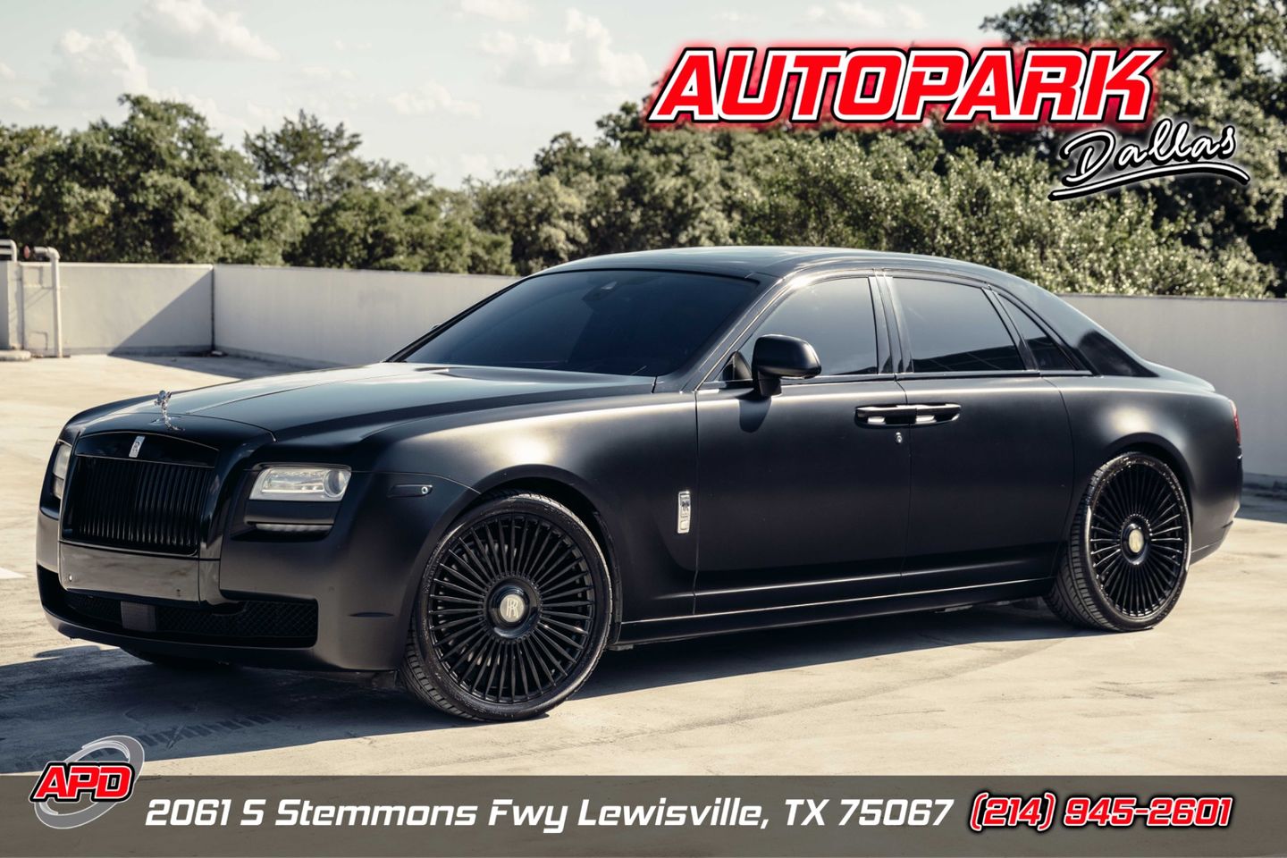 [WR32] Diamond Black 2014 Rolls-Royce Ghost Sedan Rear-Wheel Drive Automatic