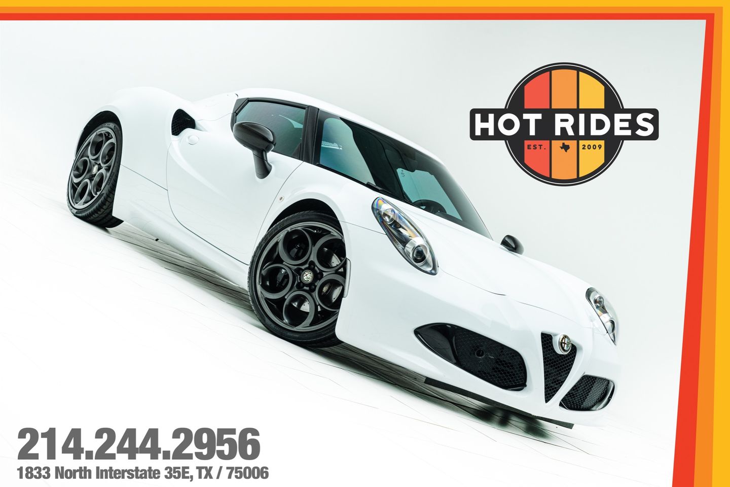 2015 Alfa Romeo 4C Coupe RWD