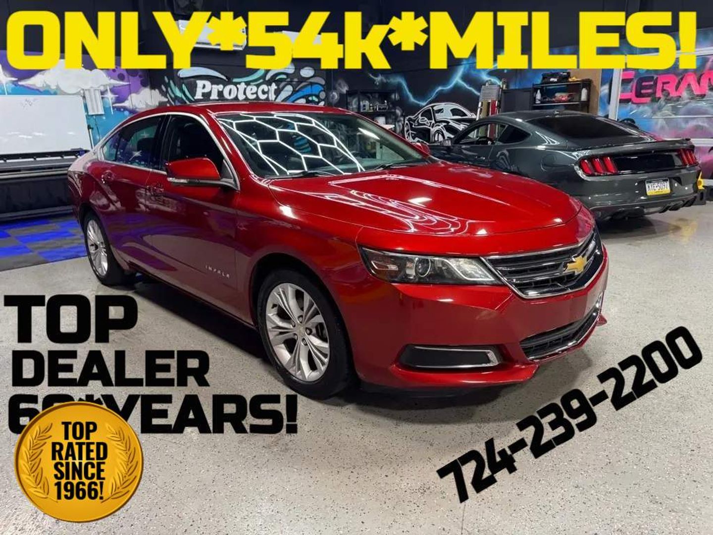 [GBE] Crystal Red Tintcoat 2015 Chevrolet Impala Sedan Front-Wheel Drive Automatic