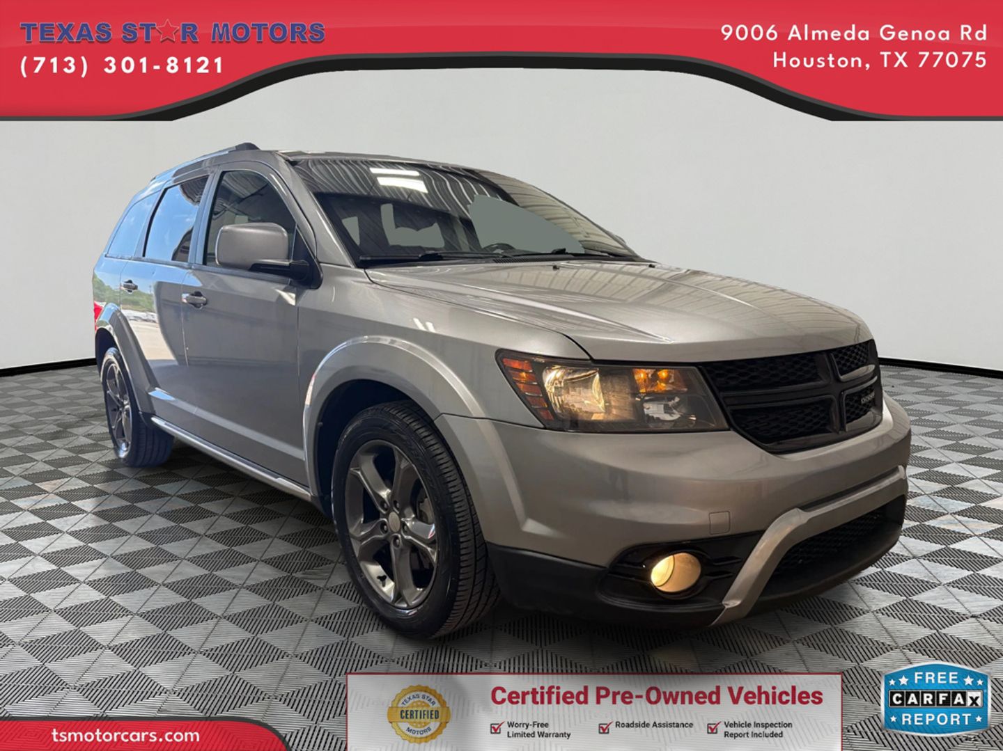 Silver 2015 Dodge Journey SUV / Crossover Front-Wheel Drive Automatic