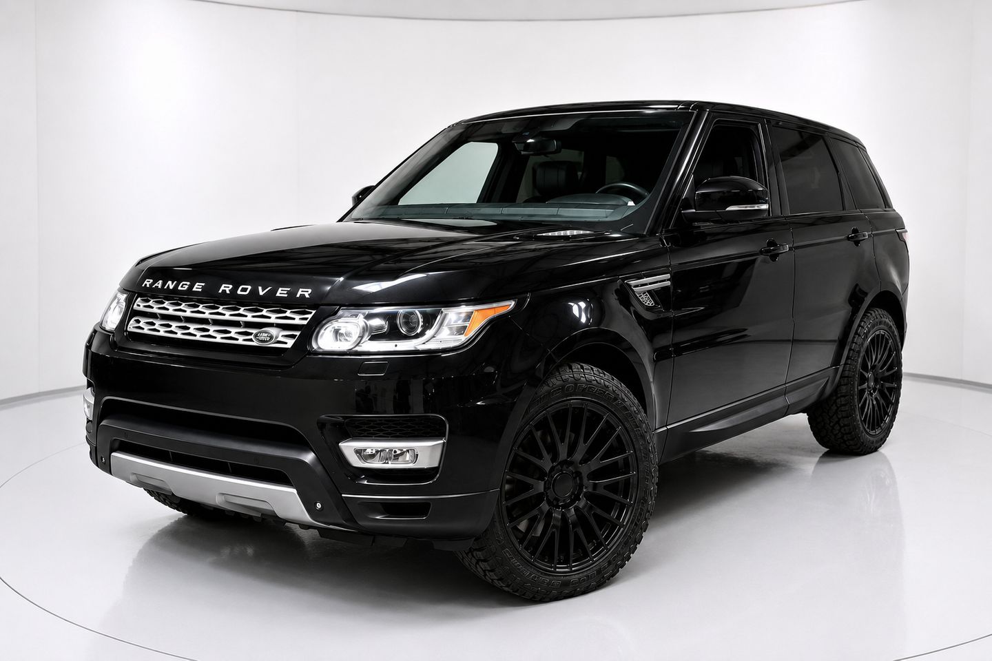[820] Santorini Black Metallic 2015 Land Rover Range Rover Sport SUV / Crossover Four-Wheel Drive Automatic