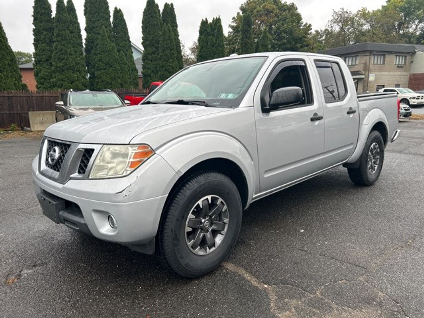 Brilliant Silver 2015 Nissan Frontier Pickup Truck 4X2 Automatic