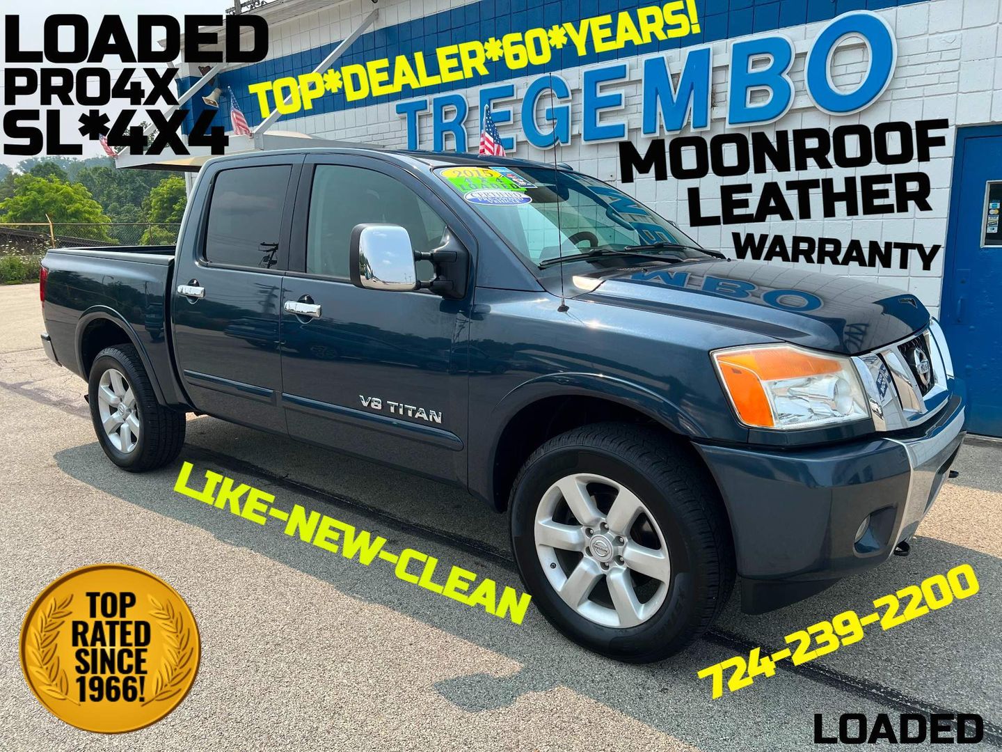2015 Nissan Titan PRO-4X Crew Cab 4WD